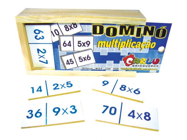 Dominó de Multiplicação